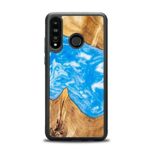 Huawei P30 lite Handyhülle aus Kunstharz und Holz - SYNERGY# A26