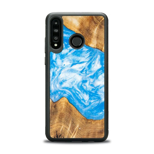 Huawei P30 lite Handyhülle aus Kunstharz und Holz - SYNERGY# A28