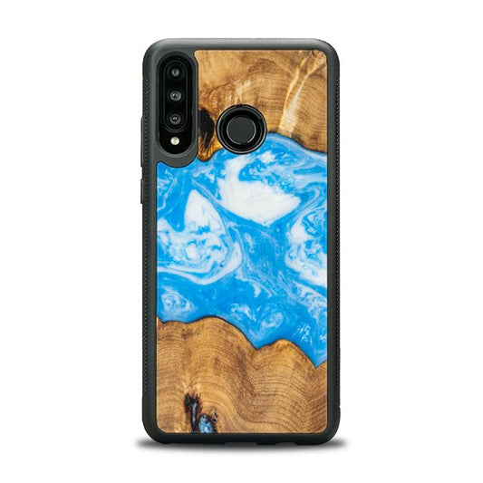 Huawei P30 lite Handyhülle aus Kunstharz und Holz - SYNERGY# A32