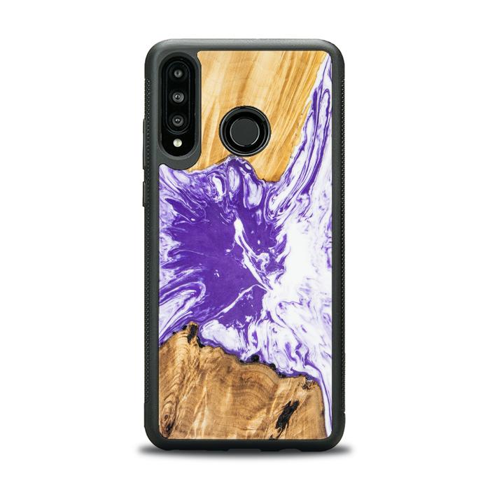 Huawei P30 lite Handyhülle aus Kunstharz und Holz - SYNERGY# A79