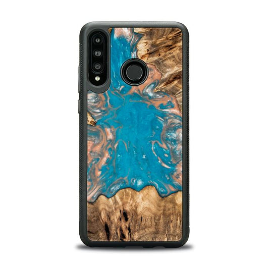 Huawei P30 lite Handyhülle aus Kunstharz und Holz - SYNERGY# A97