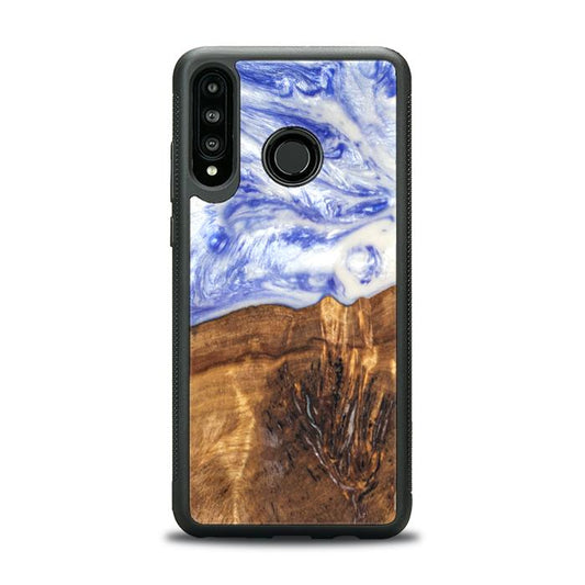 Huawei P30 lite Etui na telefon z żywicy i drewna - SYNERGY#B04