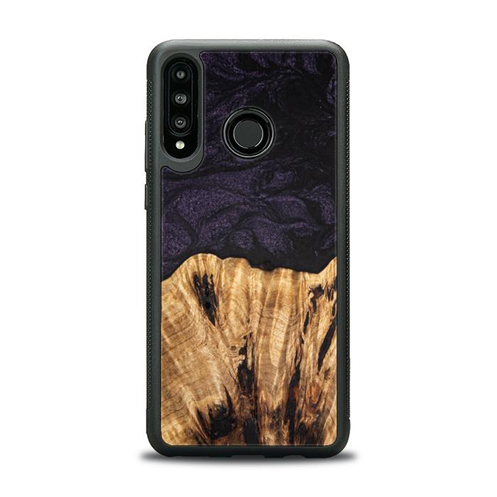 Huawei P30 lite Etui na telefon z żywicy i drewna - SYNERGY#C31