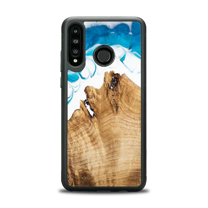 Huawei P30 lite Etui na telefon z żywicy i drewna - SYNERGY#C41