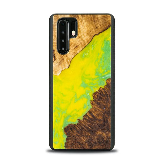Huawei P30 Pro Handyhülle aus Kunstharz und Holz - SYNERGY# A12