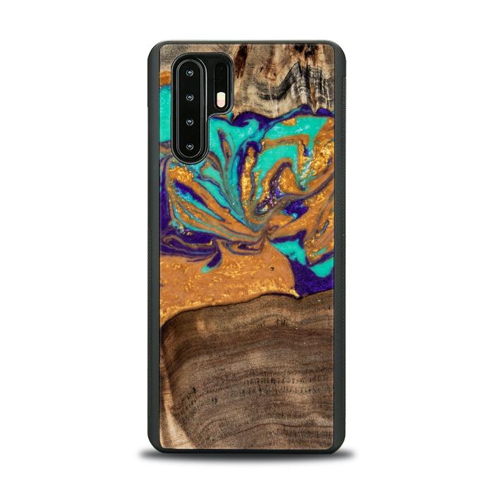 Huawei P30 Pro Handyhülle aus Kunstharz und Holz - SYNERGY# A122