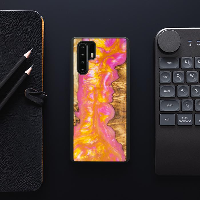 Huawei P30 Pro Handyhülle aus Kunstharz und Holz - SYNERGY# A20