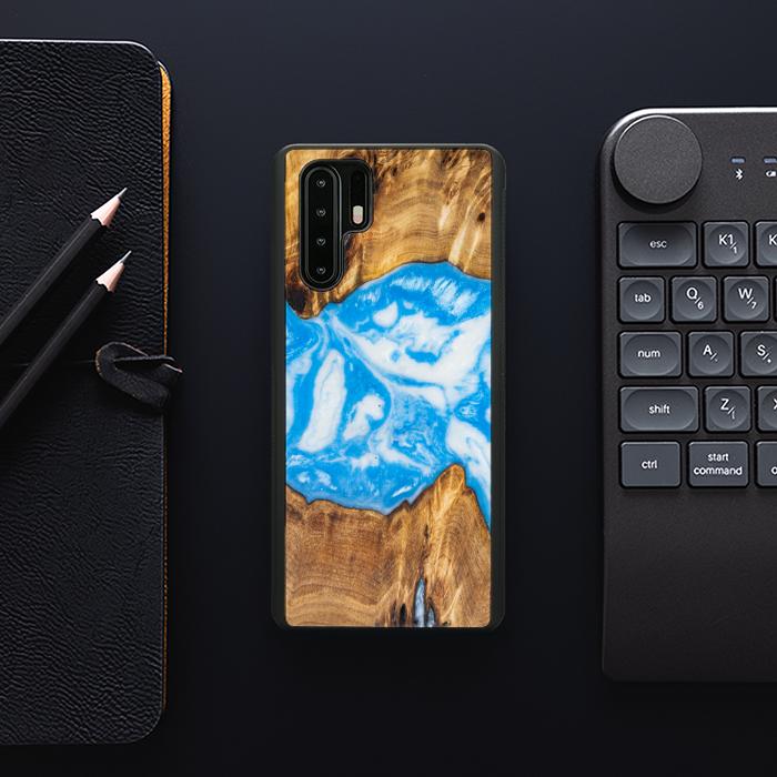 Huawei P30 Pro Handyhülle aus Kunstharz und Holz - SYNERGY# A29
