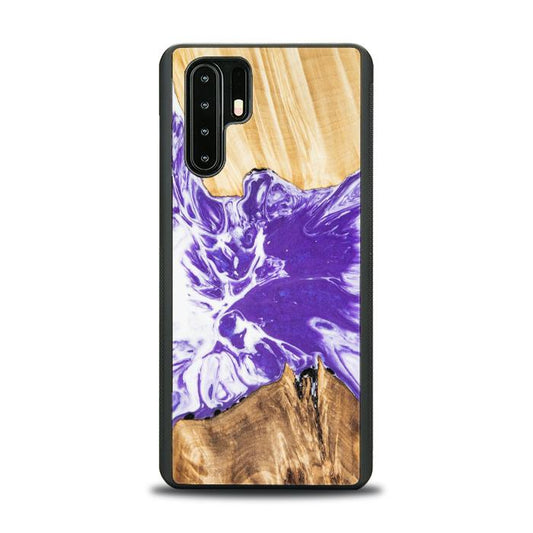 Huawei P30 Pro Handyhülle aus Kunstharz und Holz - SYNERGY# A78