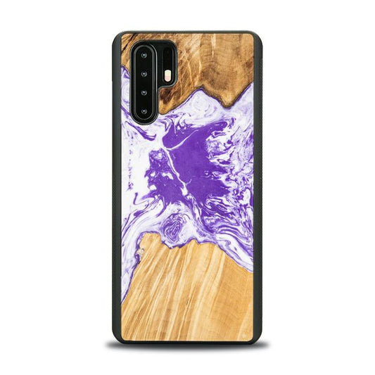 Huawei P30 Pro Handyhülle aus Kunstharz und Holz - SYNERGY# A80