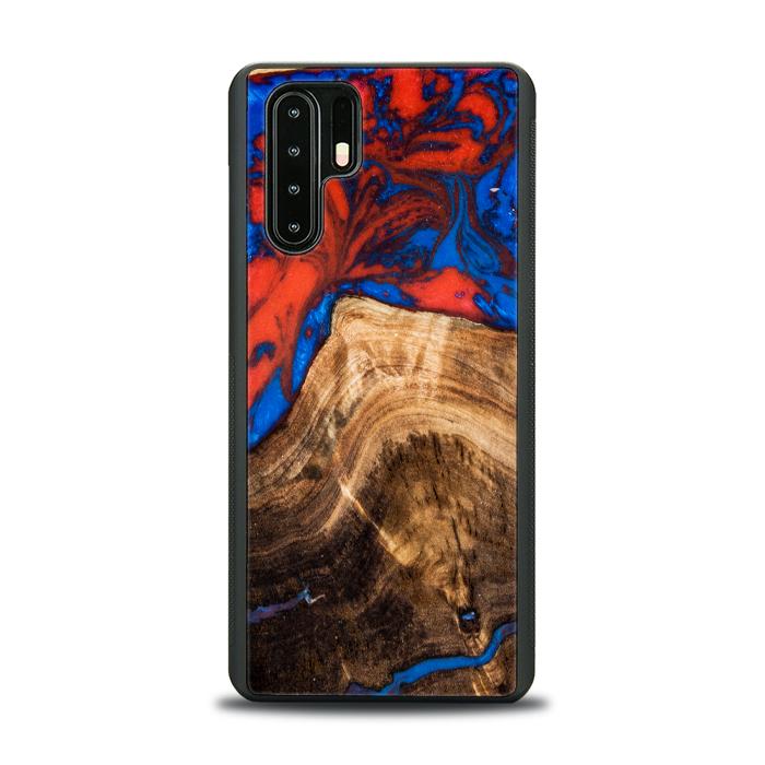 Huawei P30 Pro Handyhülle aus Kunstharz und Holz - SYNERGY# A82