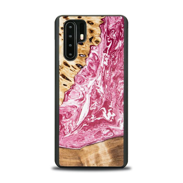 Huawei P30 Pro Etui na telefon z żywicy i drewna - SYNERGY# A99