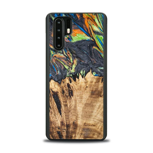 Huawei P30 Pro Etui na telefon z żywicy i drewna - SYNERGY#C22