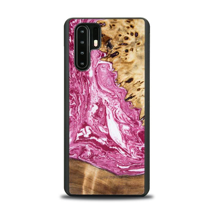 Huawei P30 Pro Handyhülle aus Kunstharz und Holz - Synergy#129