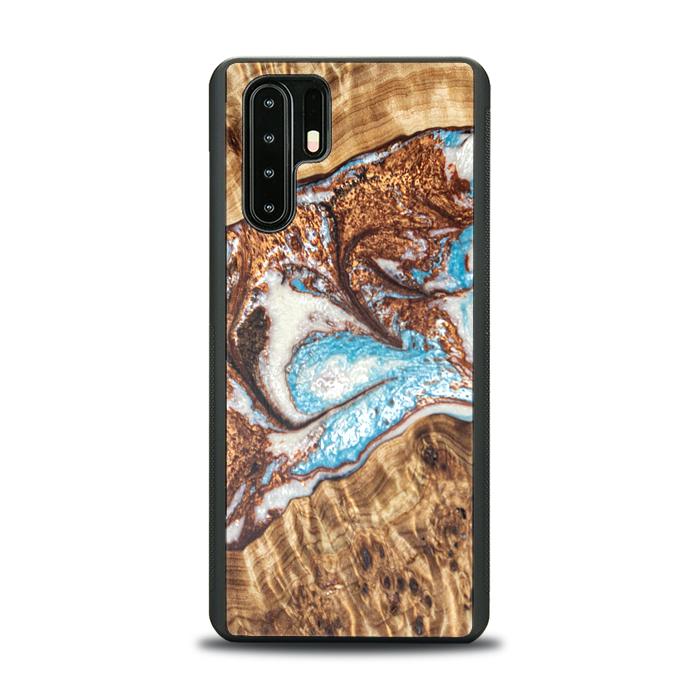 Huawei P30 Pro Handyhülle aus Kunstharz und Holz - Synergy#B11