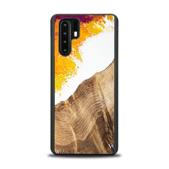 Huawei P30 Pro Handyhülle aus Kunstharz und Holz - Synergy#C28