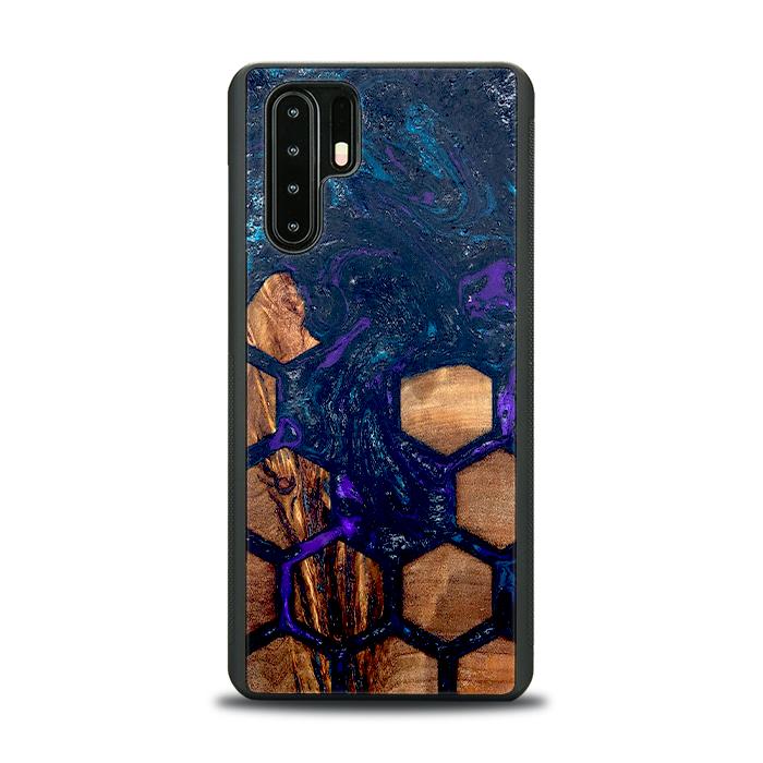 Huawei P30 Pro Handyhülle aus Kunstharz und Holz - Synergy#D106