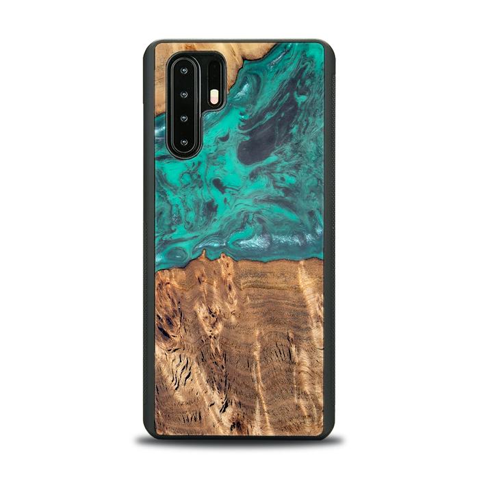 Huawei P30 Pro Handyhülle aus Kunstharz und Holz - Synergy#D108