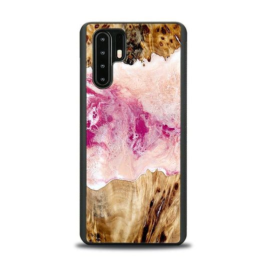 Huawei P30 Pro Handyhülle aus Kunstharz und Holz - Synergy#D119