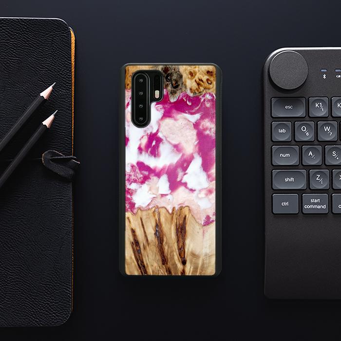 Huawei P30 Pro Resin & Wood Phone Case - Synergy#D124