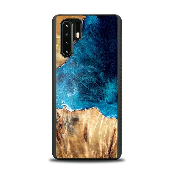 Huawei P30 Pro Handyhülle aus Kunstharz und Holz - Synergy#D127