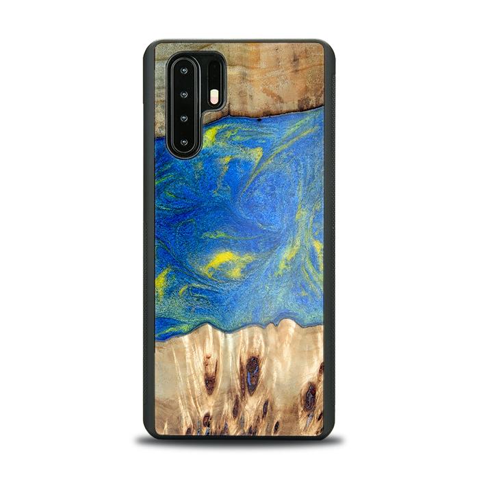 Huawei P30 Pro Handyhülle aus Kunstharz und Holz - Synergy#D128