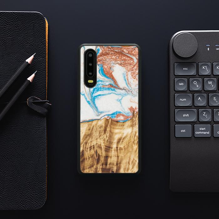 Huawei P30 Resin & Wood Phone Case - SYNERGY#47