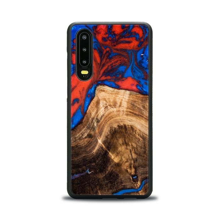 Huawei P30 Resin & Wood Phone Case - SYNERGY#A82