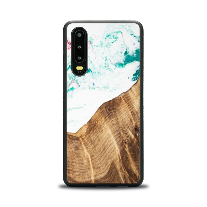 Huawei P30 Resin & Wood Phone Case - SYNERGY#C14