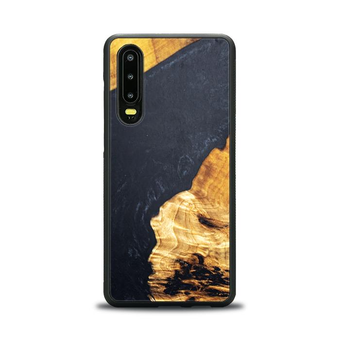 Huawei P30 Resin & Wood Phone Case - Synergy#B18