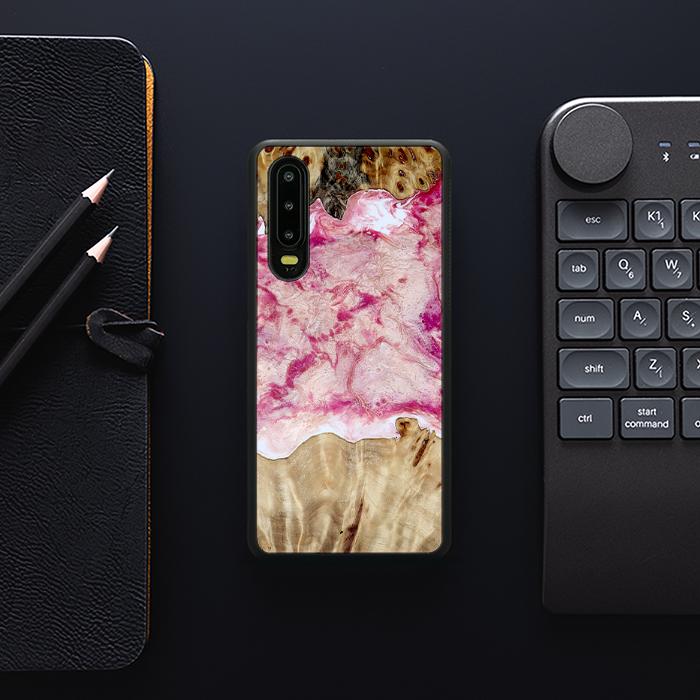 Huawei P30 Resin & Wood Phone Case - Synergy#D101