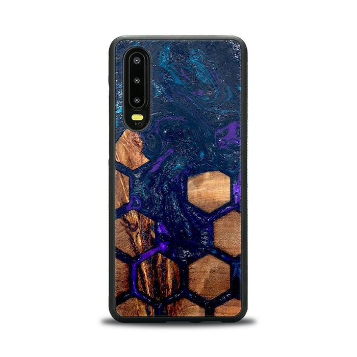 Huawei P30 Resin & Wood Phone Case - Synergy#D106
