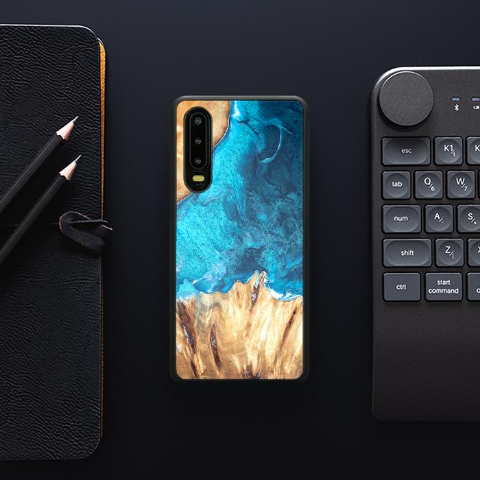 Huawei P30 Resin & Wood Phone Case - Synergy#D115