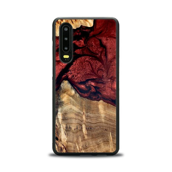 Huawei P30 Resin & Wood Phone Case - Synergy#D122