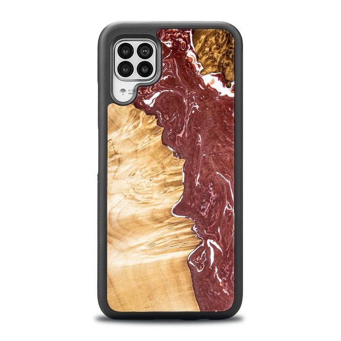 Huawei P40 lite Etui na telefon z żywicy i drewna - SYNERGY#316