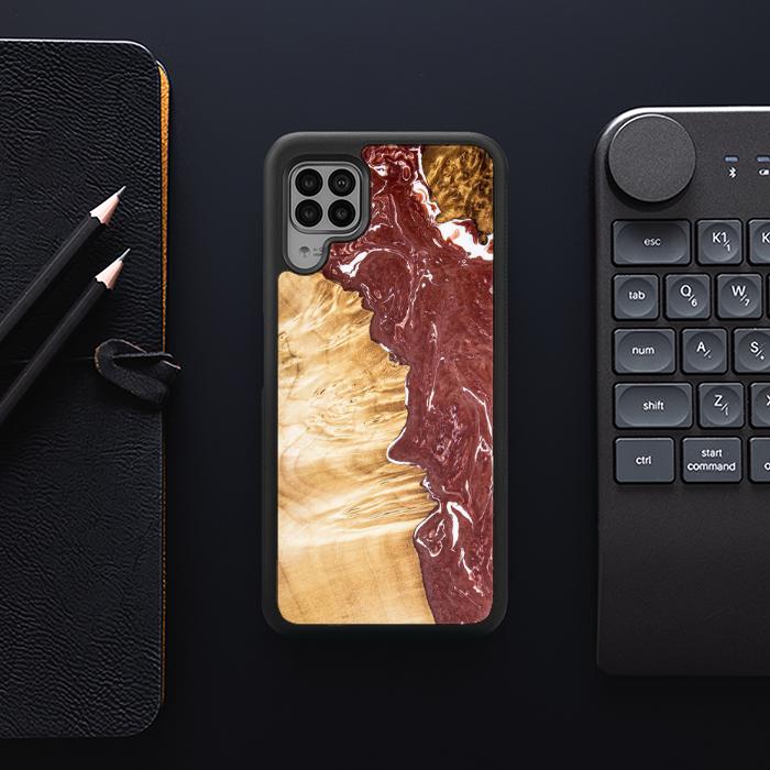 Huawei P40 lite Etui na telefon z żywicy i drewna - SYNERGY#316