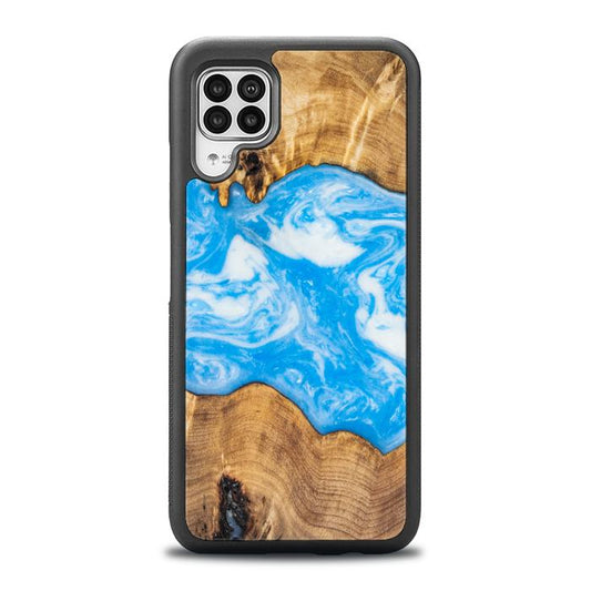 Huawei P40 lite Handyhülle aus Kunstharz und Holz - SYNERGY# A31