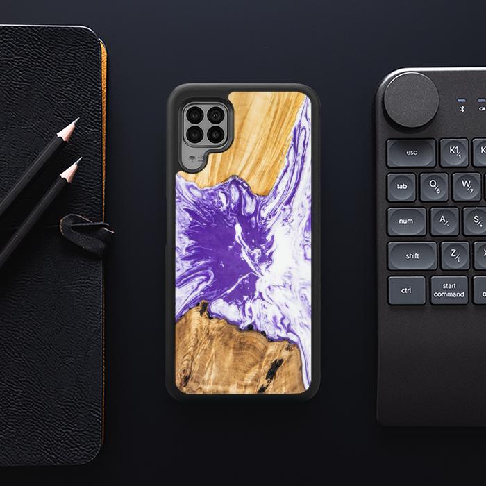 Huawei P40 lite Handyhülle aus Kunstharz und Holz - SYNERGY# A79
