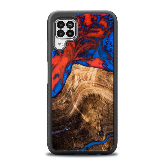 Huawei P40 lite Etui na telefon z żywicy i drewna - SYNERGY#A82