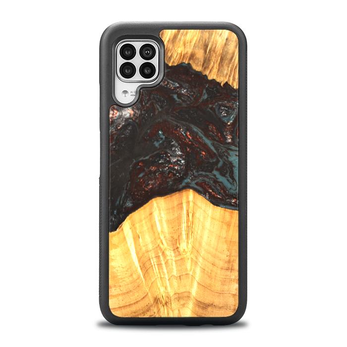 Huawei P40 lite Etui na telefon z żywicy i drewna - SYNERGY#B42