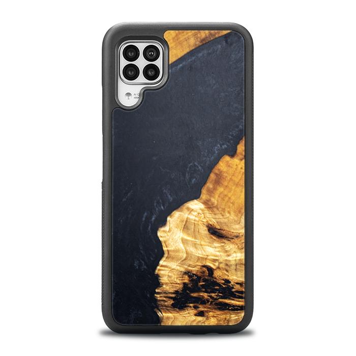Huawei P40 lite Etui na telefon z żywicy i drewna - Synergy#B18