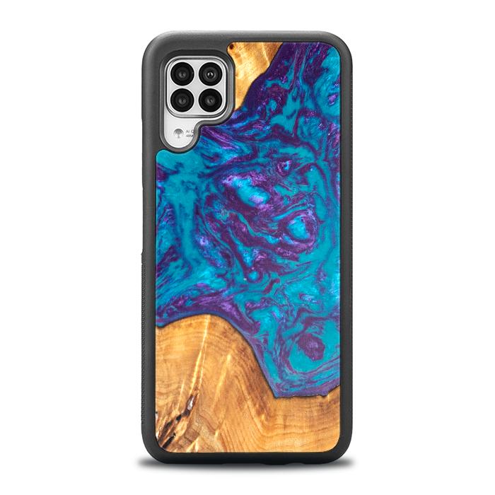 Huawei P40 lite Etui na telefon z żywicy i drewna - Synergy#B28