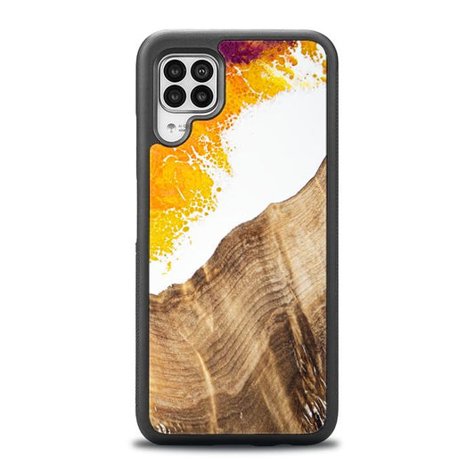 Huawei P40 lite Resin & Wood Phone Case - Synergy#C28