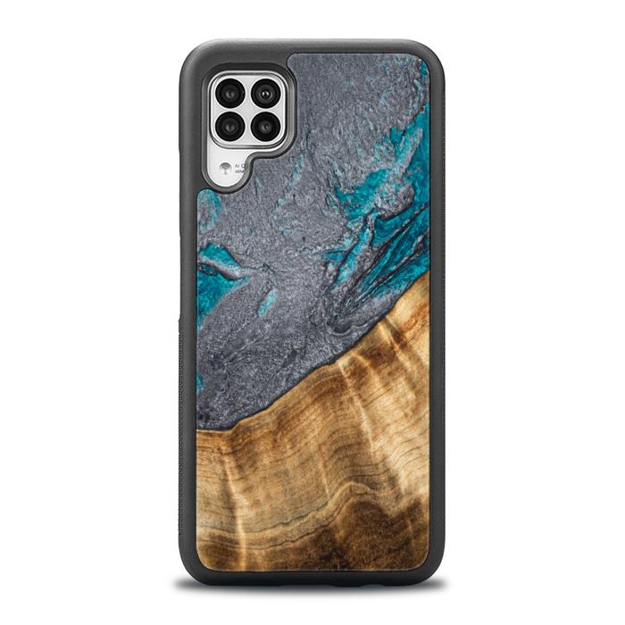 Huawei P40 lite Handyhülle aus Harz und Holz - Synergy#C45