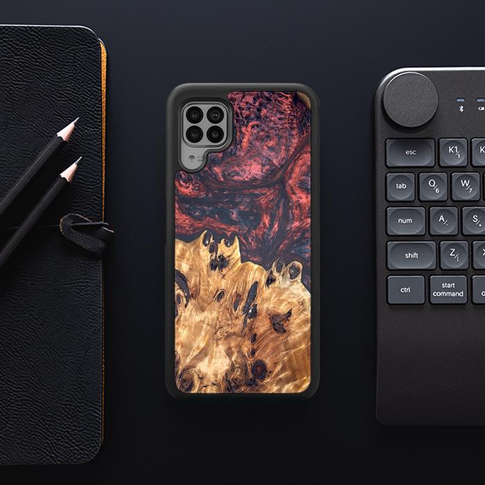 Huawei P40 lite Etui na telefon z żywicy i drewna - Synergy#D118