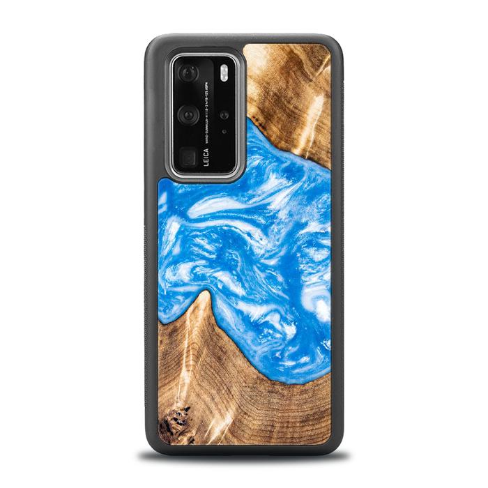 Huawei P40 Pro Etui na telefon z żywicy i drewna - SYNERGY#325