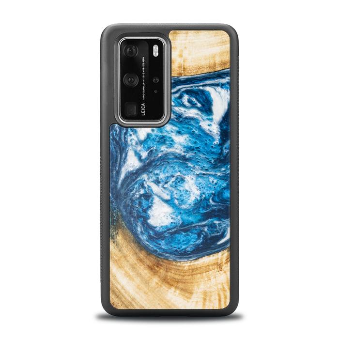 Huawei P40 Pro Etui na telefon z żywicy i drewna - SYNERGY#350