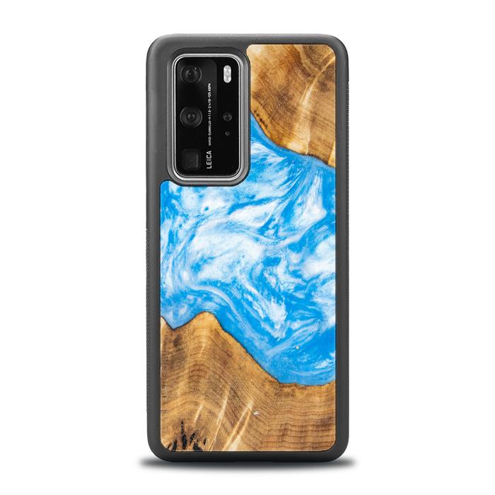 Huawei P40 Pro Etui na telefon z żywicy i drewna - SYNERGY#A28