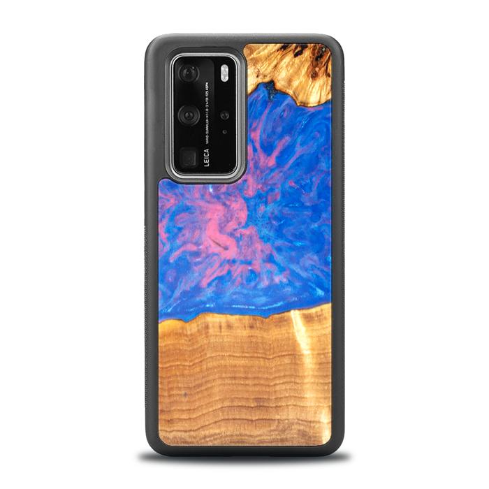 Huawei P40 Pro Etui na telefon z żywicy i drewna - SYNERGY#B29