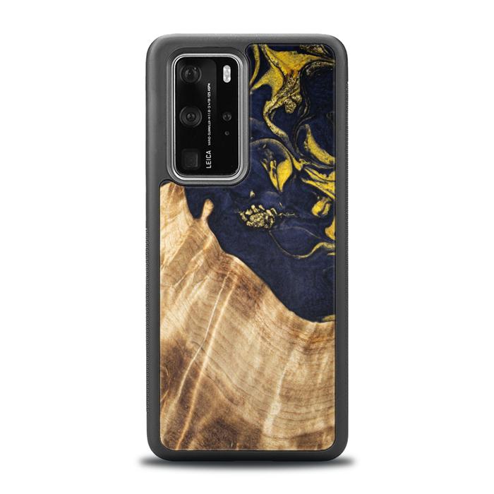 Huawei P40 Pro Etui na telefon z żywicy i drewna - SYNERGY#C26